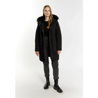 Afbeelding van Dreimaster MIT Futter Imane Winterjas, Dames, Maat: 42, Schwarz