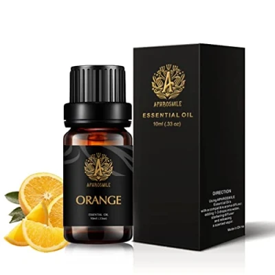 Afbeelding van 100% Pure Oranje Essentiële Olie voor Diffuser, Therapeutische Grade Geur Massage, Thuis, Aromatherapie Geurende Luchtbevochtiger 3.3 oz 10ml