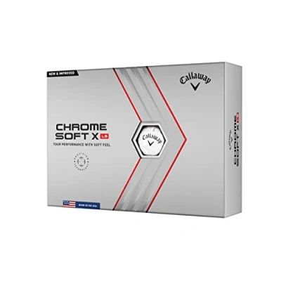 Afbeelding van Callaway Chrome Soft X LS Golfballen 2022 Wit 12 Stuks