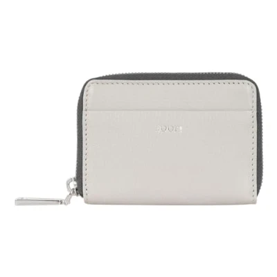 Afbeelding van JOOP! Leren Portemonnee Lantea Blocking Aena Purse Lightgrey Lichtgrijs