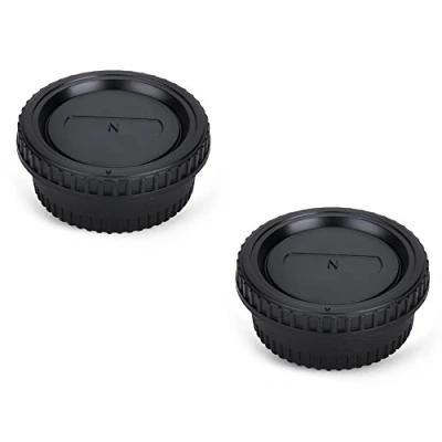 Afbeelding van JJC Body Cap + Achterste Lens Set voor Nikon F Mount DSLR Camera&#039;s &amp; System (2 Sets)