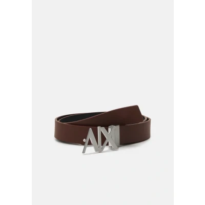 Afbeelding van Armani Exchange BELT Unisex Riem cognac/black, Maat: 100, Cognac/black