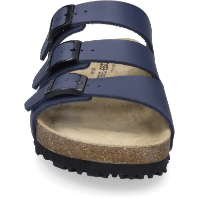 Afbeelding van Josef Seibel HERMINE 05 Dames slippers Kleur: Blauw Maat: 37
