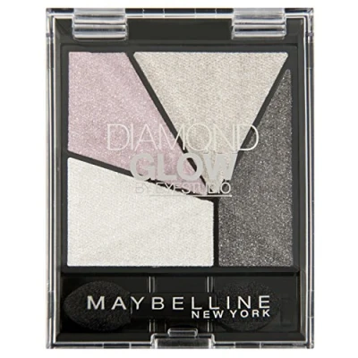 Afbeelding van Maybelline Eyestudio Quads Diamond Glow Oogschaduw 4 Grey Pink Drama