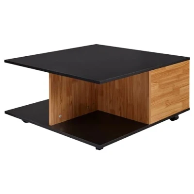 Afbeelding van Sky Style Pega Salontafel Antraciet / Eiken