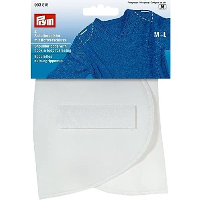 Afbeelding van Prym Spallina Imbottita con chiusura adesiva, mezzaluna, M L 160 x 115 15 mm, haut, 2 Stück
