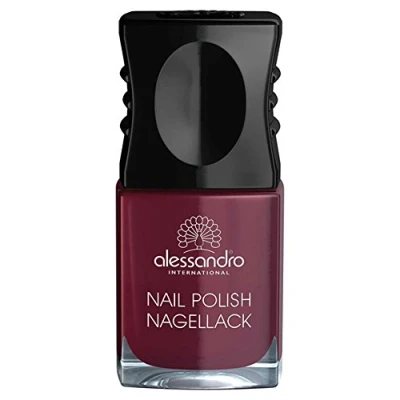 Afbeelding van Alessandro Nail Polish 54 Midnight Red 10 ml