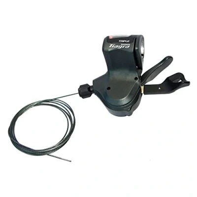 Afbeelding van Shimano duimversteller Tiagra 4703 10S triple links zwart