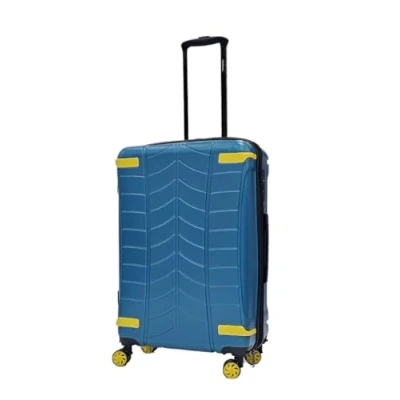 Afbeelding van Hard Shell Blue Cabin Koffer 4 Wielbagage Reistas