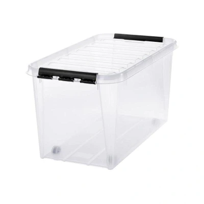 Afbeelding van ORTHEX SmartStore Classic 70 Box met wielen Liter 72 x 40 38cm transparant