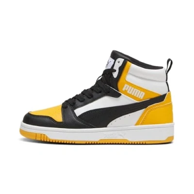 Afbeelding van PUMA Rebound V6 Mid JR, Geel, 37 EU