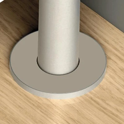 Afbeelding van Quick Step Radiatordopje inox roestvrij staal (diam. 22mm)
