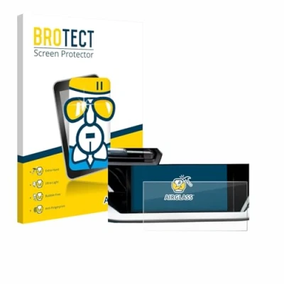 Afbeelding van BROTECT Screenprotector voor Audi A3 allstreet TFSI e Facelift MMI 2024 Folie Beschermfolie Beschermglas transparant