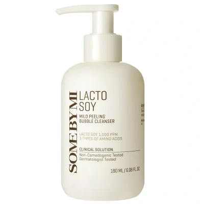 Afbeelding van Some By Mi, Reiniging van het gezicht, Lactosoy Mild Bubble Peeling Cleanser 180 ml (Schrob, 180 ml)