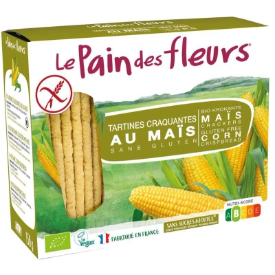 Afbeelding van 3x Pain fleur Mais Cracker Bio 150 gr