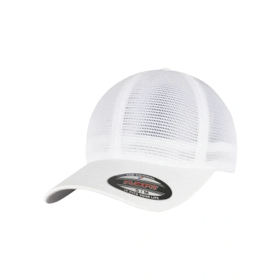 Afbeelding van Flexfit Trucker Pet, Heren, Maat: One Size, White
