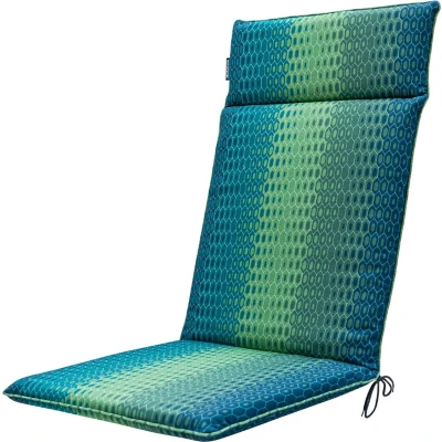 Afbeelding van Madison Tuinstoelkussen hoge rug 50x120 cm Universeel Suzy blue