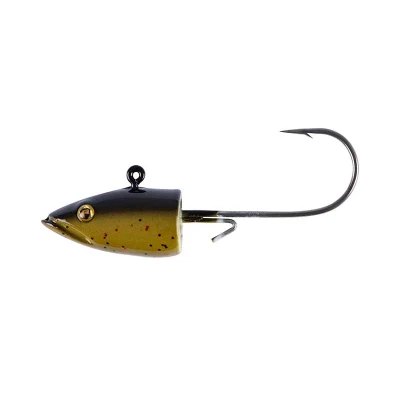 Afbeelding van Fox Rage Eel&#039;Head Green Pumpkin Jighead 17g (3 stuks) Loodkoppen