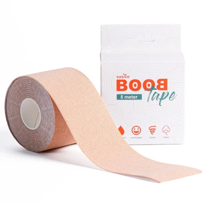 Afbeelding van Sasive BoobTape Boob Tape 5CM Sand