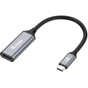 Afbeelding van Equip 133491 video kabel adapter 0,15 m USB Type C HDMI Zwart, Grijs