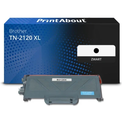 Afbeelding van Huismerk Brother TN 2120 XL Toner Zwart Extra hoge capaciteit