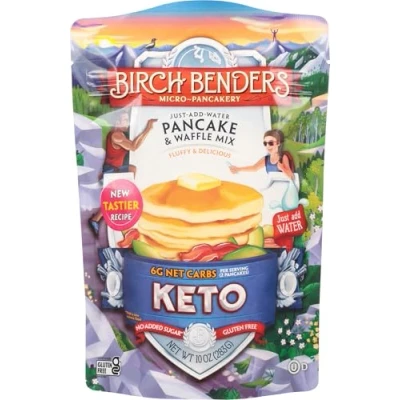 Afbeelding van Birch Benders Keto Pannenkoek En Wafel Mix 10 oz