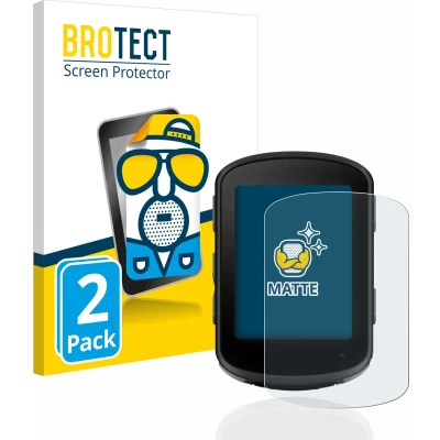 Afbeelding van BROTECT (2 Stuks) Antireflecterende Beschermfolie voor Garmin Edge 540 Anti Glare Screen Protector, Mat, Ontspiegelend
