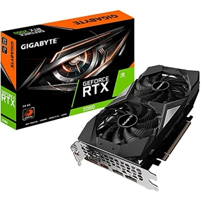 Afbeelding van Gigabyte GeForce RTX 2060 6 GB GDDR6 grafische kaart GV N2060D6 6GD
