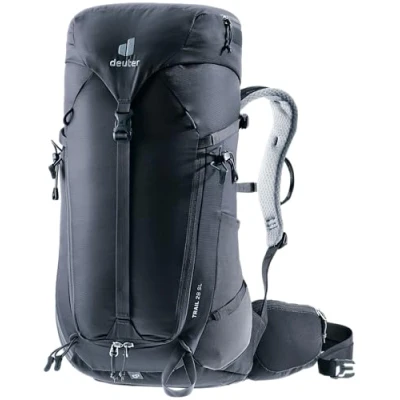 Afbeelding van deuter Trail 28 SL Via Ferrata Wandelrugzak voor dames, Zwart, L, Minimalistisch