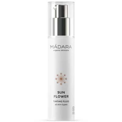 Afbeelding van MÁDARA SUN Flower Golden Beige Tinting Fluid Getinte dagcrème, Maat: 50 ml,