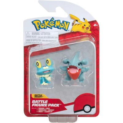 Afbeelding van Boti Battle Figuren Gible &amp; Froakie, 2st.