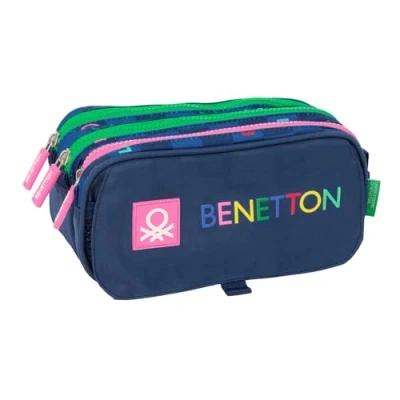 Afbeelding van Alleshouder Benetton Damero Marineblauw 21,5 x 10 8 cm