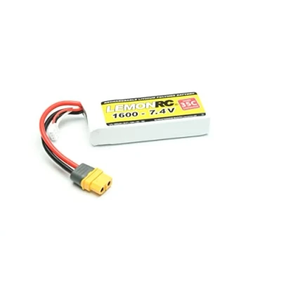 Afbeelding van LemonRC LiPo accupack 7.4 V 1600 mAh Aantal cellen: 2 35 C Softcase XT60