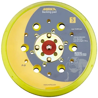 Afbeelding van MIRKA Steunschijf 150 mm CEROS/DEROS/PROS 5/16 SOFT
