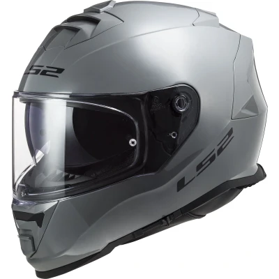 Afbeelding van LS2 FF800 Storm II Solid Helm, grijs, afmeting 3XL voor man
