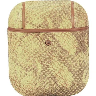 Afbeelding van TERRATEC AirBox beschermhoesje voor AirPods Snake Skin Pattern Bruin