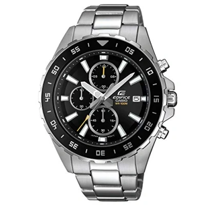 Afbeelding van Casio EFR 568D 1AVUEF Edifice horloge Mannen Zilverkleurig RVS Ã˜ 44 mm