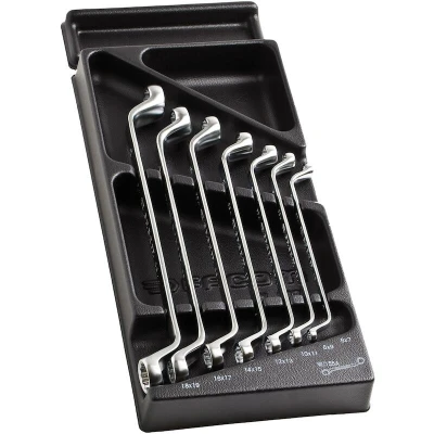 Afbeelding van Facom MOD.55 1 module met 7 VERDIEPTE ringsleutels van 6 TOT 19 MM, Actie 2020