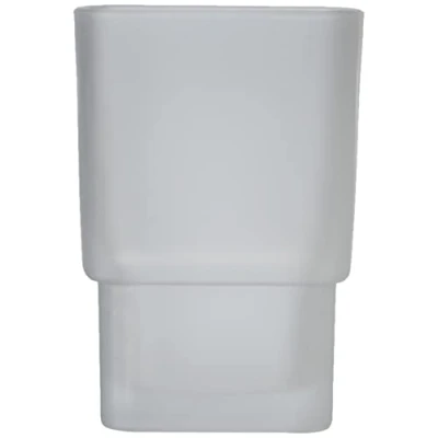 Afbeelding van Emco Loft/Trend mondspoelglas, voor relingsysteem, gesatineerd glas, zonder houder, tandenborstelhouder (52000090)