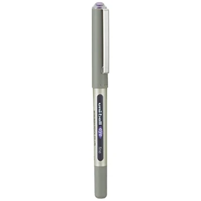 Afbeelding van Uni ball roller Eye Fine en Micro Fine, schrijfbreedte 0,5 mm, punt 0,7 paars liquid ink