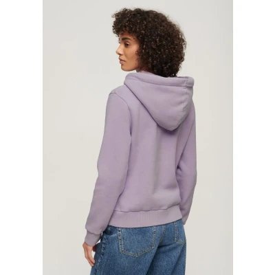 Afbeelding van Superdry Vrouwen Metallic Hoodie met Venue logo Paars Grootte: 36