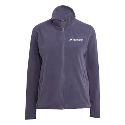 Afbeelding van adidas Dames Terrex Multi Essentials Full Zip Fleece Jacket, shadow navy, L