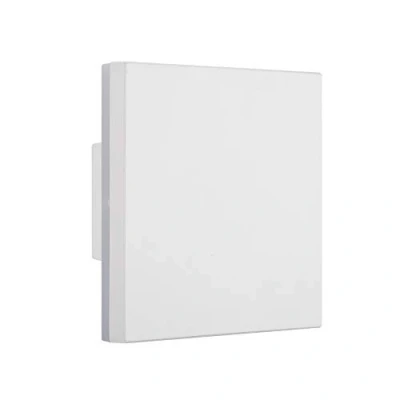 Afbeelding van Inspired Lighting Bora vierkante flush wandlamp, 9.6W LED, 3000K, 720lm, IP54, Wit