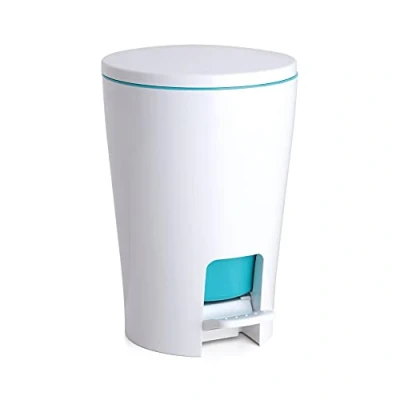 Afbeelding van Tatay Diabolo Badkamer Bin, Polypropyleen, Turkoois, One Size