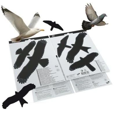 Afbeelding van Swissinno Raamstickers met vogels 5 stuks/set