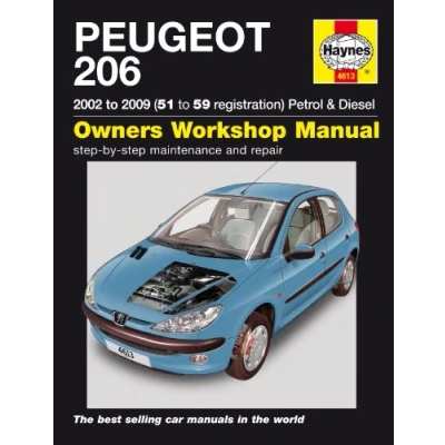 Afbeelding van Peugeot 206 02 06 Service &amp; Repair Manua