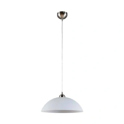 Afbeelding van Lindby hanglamp 1licht glas, metaal H: 18 cm E27 wit