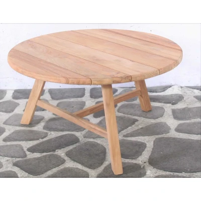 Afbeelding van Sens Line Brownie sidetable teak 80 cm