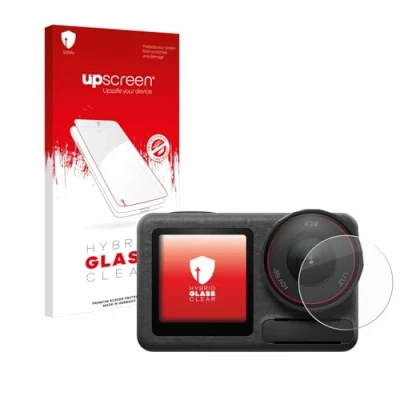Afbeelding van upscreen Beschermfolie Screen Protector voor DJI Osmo Action 5 Pro (Lens) Beschermglas 9H Hardheid, Antikras, Anti Vingerafdruk