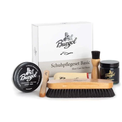 Afbeelding van Burgol Shoe Care Set Basic Schoenverzorgingsset basis (027) Rood